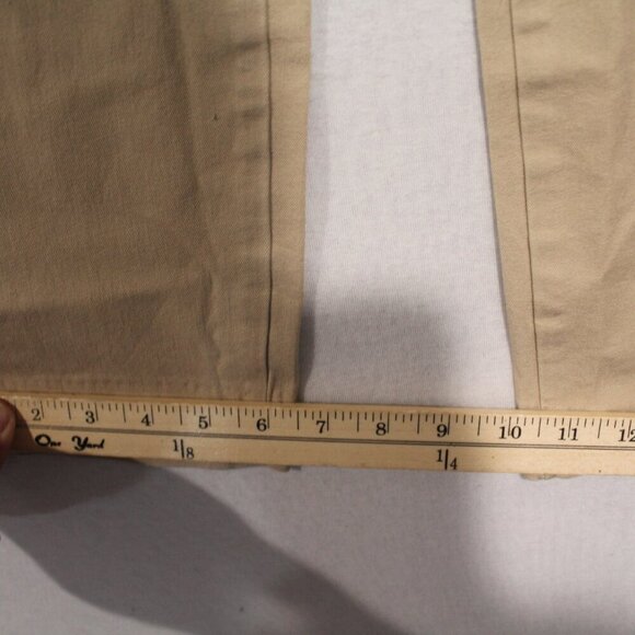 Old Nacy Women Beige Chino Pants Pixie Mid Rise Size 16 - Picture 3 of 9